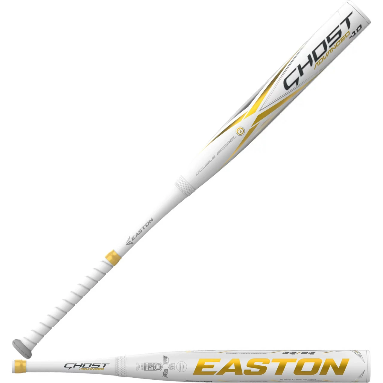 2021 Easton Ghost Advanced Gold -10 Fastpitch Softball Bat 3 2021 Easton Ghost Advanced Gold -10 Fastpitch Softball Bat